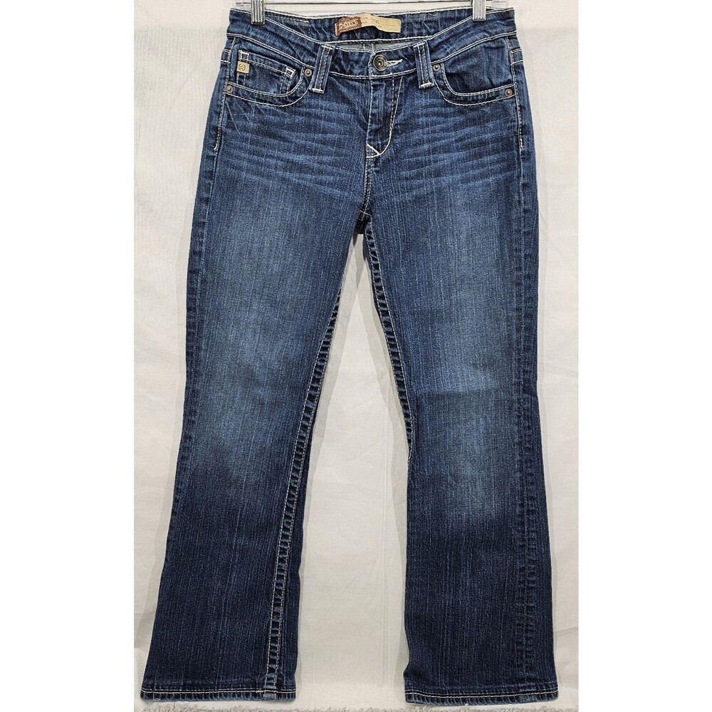 VTG Big Star Womens Hazel Bootcut Jeans 28 Curvy Fit Low Rise Stretch Denim Y2K